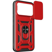 Чехол Ummi Camshield Serge Ring для Xiaomi Poco F8 Pro – Красный