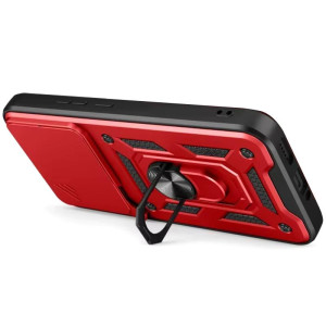 Чехол Ummi Camshield Serge Ring для Xiaomi Poco F8 Pro – Красный