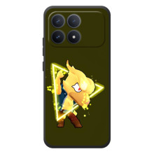 Бампер (ТПУ) с принтом Brawl Stars на XiaoMi Poco F8 Pro (Ворон)