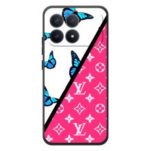 Бренднові Чохли для Xiaomi Poco F8 Pro - (PREMIUMPrint) (Мода LV)