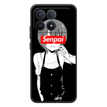 Чохли Персонажі Аніме Наруто для Xiaomi Poco F8 Pro (AlphaPrint) (Senpai)