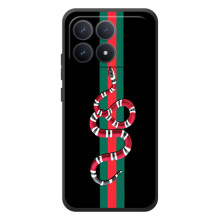 Чехлы Бренд GUCCI для Xiaomi Poco F8 Pro – Змей Гуччи