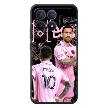 Чохли для Шіаомі Поко Ф8 Про - Лео Мессі Маямі (Король Мессі)