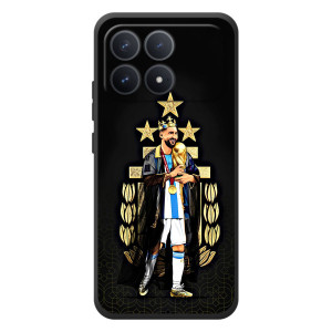 Чехлы Лео Месси Аргентина для Xiaomi Poco F8 Pro – Месси король