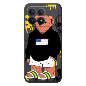 Чохли Мішка Тедді для قيقة Міаоі Поко F8 Про – Teddy USA