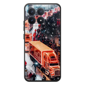 Чехлы на Новый Год Xiaomi Poco F8 Pro – Кока Кола