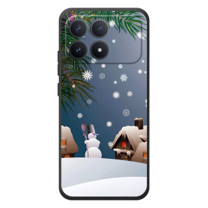 Чехлы на Новый Год Xiaomi Poco F8 Pro – Зима