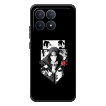 Чехлы на тему: Итачи Учиха для Xiaomi Poco F8 Pro (AlphaPrint) – коллаж Итачи