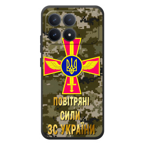 Чехлы на военную тематику для Xiaomi Poco F8 Pro – ВС ЗСУ