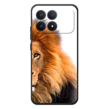 Чехлы с картинками животных Xiaomi Poco F8 Pro – Лев грива