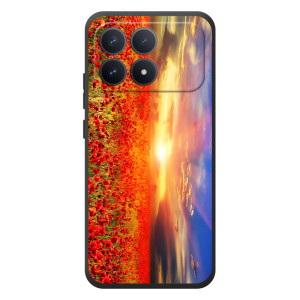 Чехлы с картинкой (Тюльпаны) на XiaoMi Poco F8 Pro – Поле тюльпанов