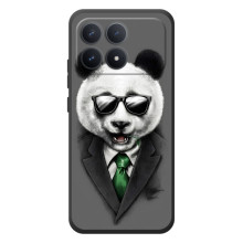 Чехлы с Пандами на Xiaomi Poco F8 Pro – Панда в очках