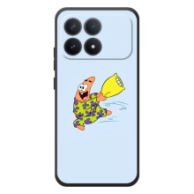 Чохли з Патріком на Xiaomi Poco F8 Pro (Патрік із подушкою)