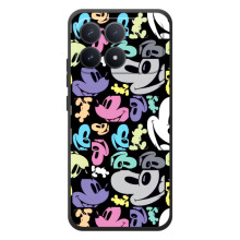 Чохли з принтом Міккі Маус на Xiaomi Poco F8 Pro (Кольоровий Микки)