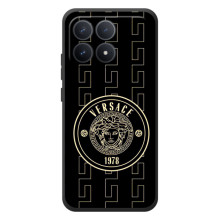 Чохли VERSACE для Шіаомі Поко Ф8 Про (PREMIUMPrint) (Лого Версаче)