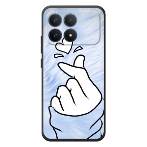 Чехлы (Знак сердечка) на Xiaomi Poco F8 Pro – Сердечка знак