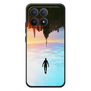 Чехол с человеком пауком для Xiaomi Poco F8 Pro - (AlphaPrint)