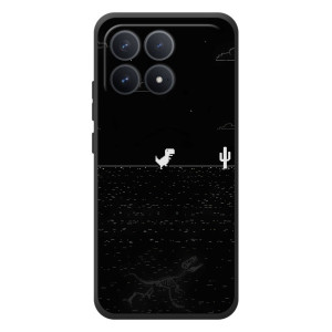 Чехол для программиста на XiaoMi Poco F8 Pro – Динозаврик