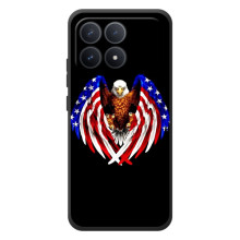 Чохол Прапор USA для Xiaomi Poco F8 Pro (Крила США)