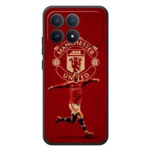 Чехол футболист Роналду для Xiaomi Poco F8 Про – Роналду в МЮ