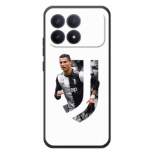 Чехол футболист Роналду для Xiaomi Poco F8 Про – Роналду в Ювентусе