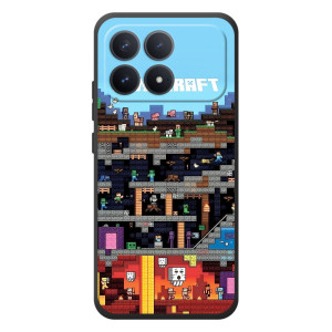Чохол Майнкрафт на Xiaomi Poco F8 Pro (AlphaPrint) Minecraft