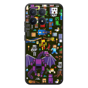 Чохол Майнкрафт на Xiaomi Poco F8 Pro (AlphaPrint) Minecraft