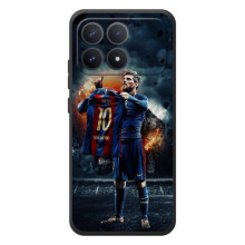 Чехол Месси футболист для Xiaomi Poco F8 Pro – Месси с футболкой