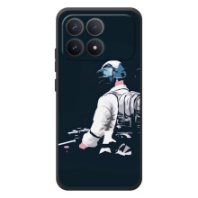 Чохол з картинкою "Герой Pubg" на Xiaomi Poco F8 Pro – В екіперівці