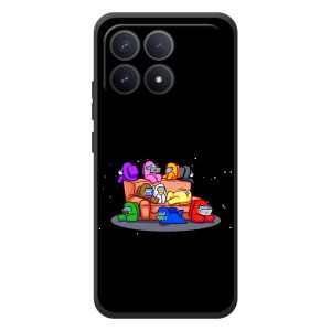 Чехол Амонг Ас для Xiaomi Poco F8 Pro (AlphaPrint)