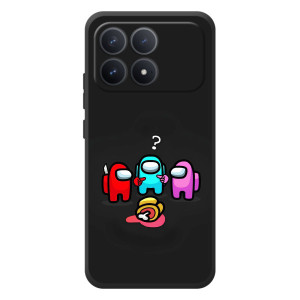 Чехол Амонг Ас для Xiaomi Poco F8 Pro (AlphaPrint)