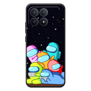 Чехол Амонг Ас для Xiaomi Poco F8 Pro (AlphaPrint)