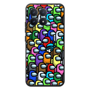 Чехол Амонг Ас для Xiaomi Poco F8 Pro (AlphaPrint)