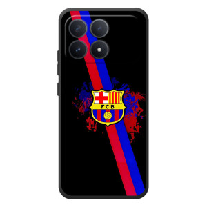 Чехол для Xiaomi Poco F8 Pro (Барселона) – Лого Барсы