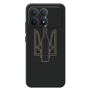 Чехол с картинкой (Патриотический ГЕРБ) на Xiaomi Poco F8 Pro (Герб - Молотова)
