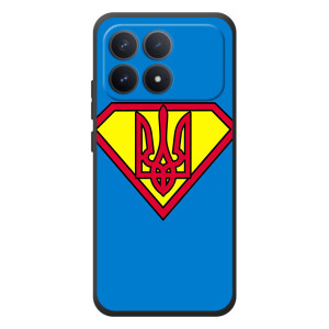 Чехол с картинкой (Патриотический ГЕРБ) на Xiaomi Poco F8 Pro (Super - Герб)