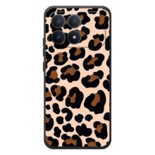 Чехол с леопардовым принтом на Xiaomi Poco F8 Pro (Леопардовый принт)