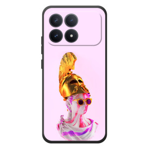 Чохол з Прикольним Принтом на Xiaomi Poco F8 Pro (АРТ Статуя)
