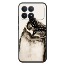 Чехол с птицами на Xiaomi Poco F8 Pro (VPrint) – Сова