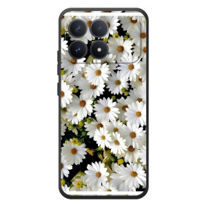Чехол с ромашками на Xiaomi Poco F8 Pro – Рамка в ромашках