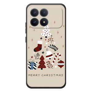 Чехол Санта Клаус для Xiaomi Poco F8 Pro (Merry Christmas)
