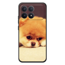 Чехол (ТПУ) Милые собачки для Xiaomi Poco F8 Pro (Померанский шпиц)