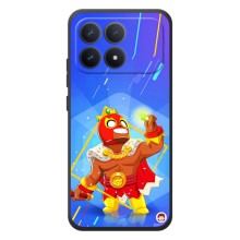 Чехол (ТПУ) с героями Бравл Старс на Xiaomi Poco F8 Pro (Эль Примо)