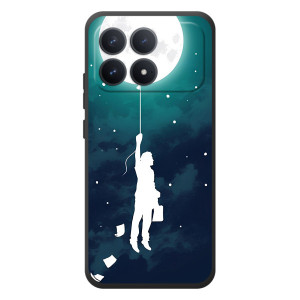 Чехол (ТПУ) с планетами на Xiaomi Poco F8 Pro – To The moon