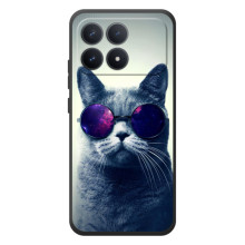 Чехол с милыми котиками на Xiaomi Poco F8 Про – Стильный кот