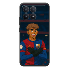 Чехол с футболистом Ламин Ямаль Xiaomi Poco F8 Pro – Футболист Ямал