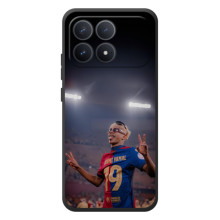 Чехол с футболистом Ламин Ямаль Xiaomi Poco F8 Pro – Ямаль на стадионе