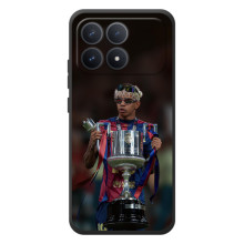 Чехол с футболистом Ламин Ямаль Xiaomi Poco F8 Pro