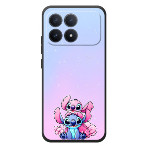 Чехол с рисунком Стич для Xiaomi Poco F8 Pro – Энджл и Стич
