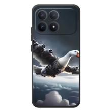 Чехол с мемом Тралалело тралала на Xiaomi Poco F8 Pro (Бомбардини гусини)